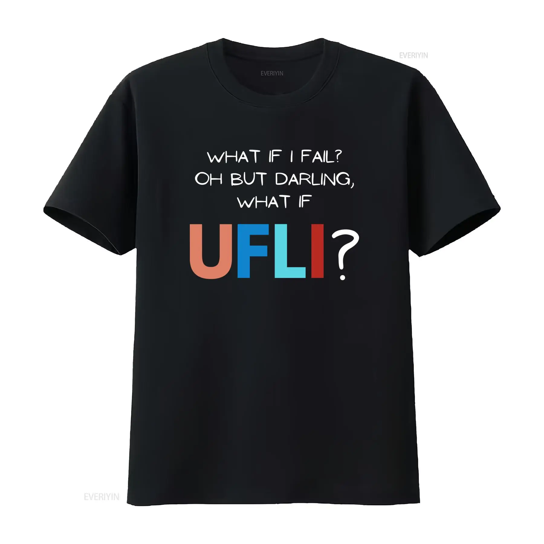Vintage Fashion Quotes Short - T-Shirt mit inspirierendem Zitat „Was wäre,
