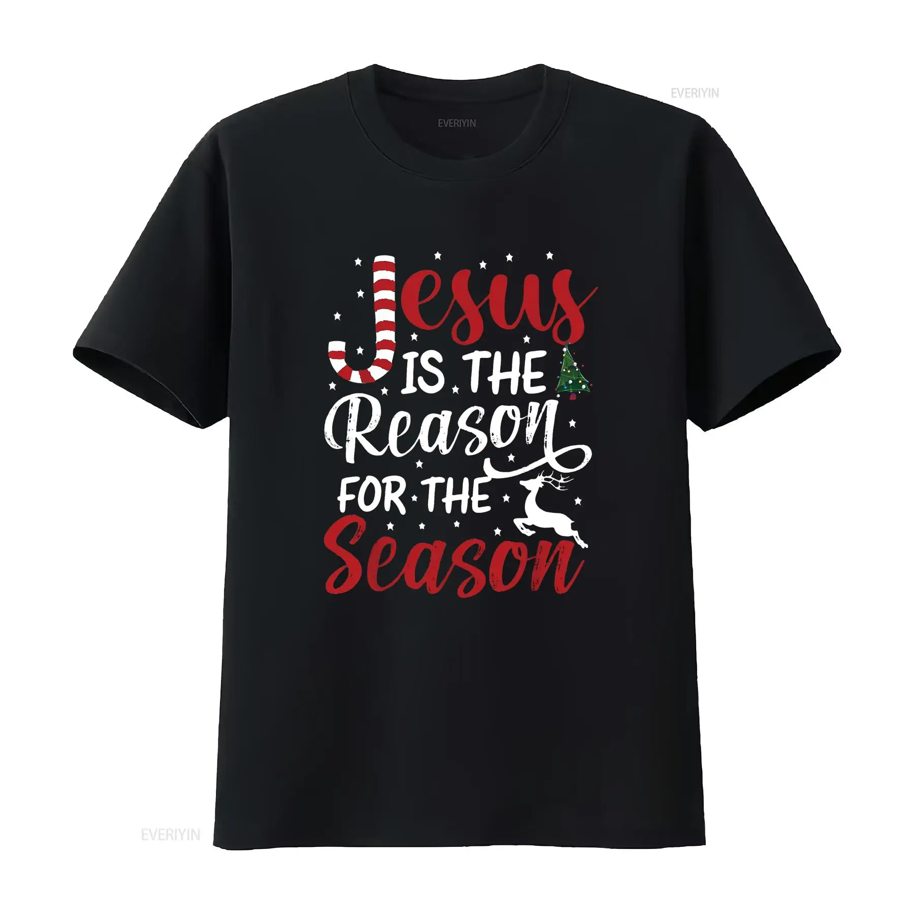 Vintage Fashion Quotes Short - Lustiges Weihnachtsparty-Zitat „Jesus the reason for