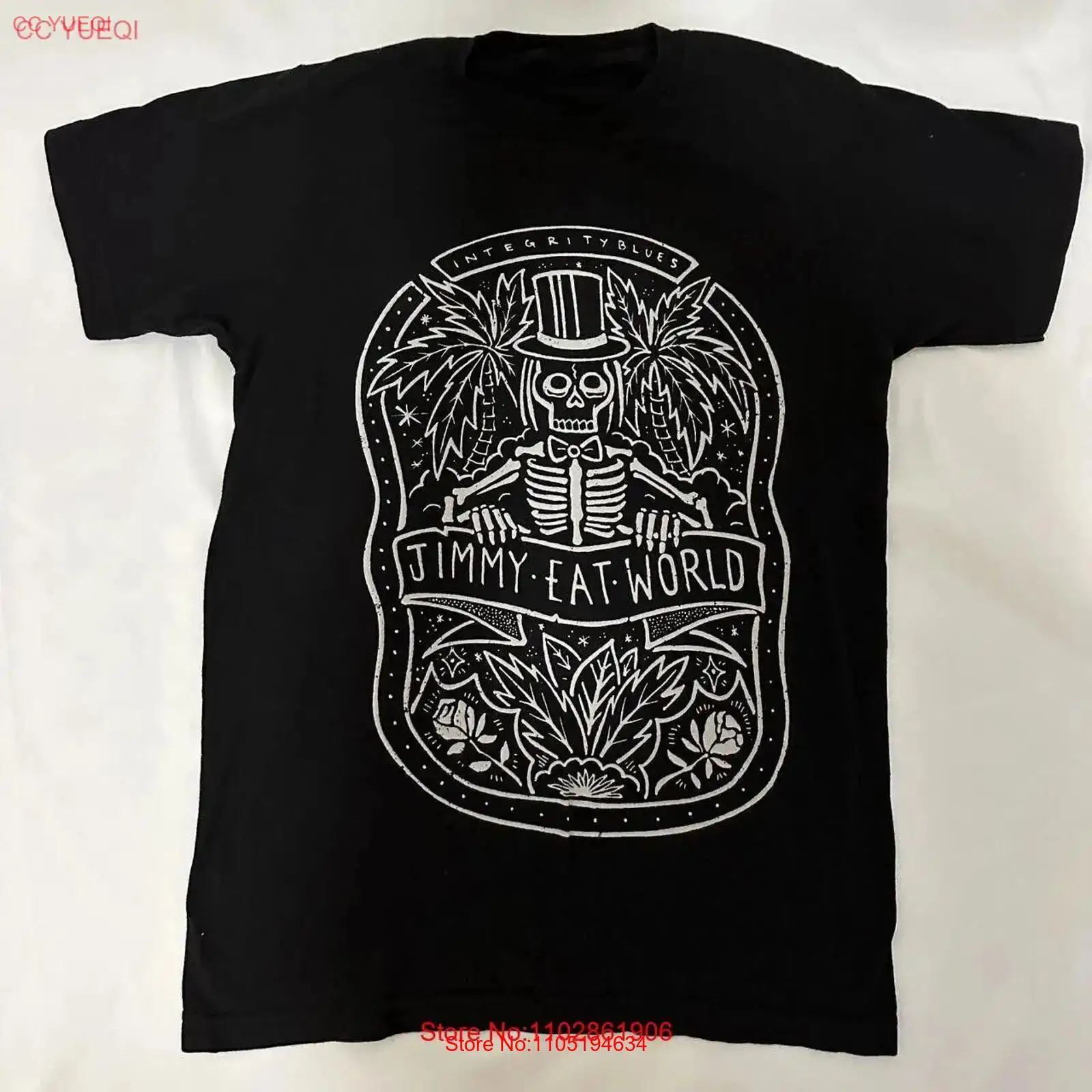 Vintage Fashion World - Jimmy Eat World Band Schwarze Farbe