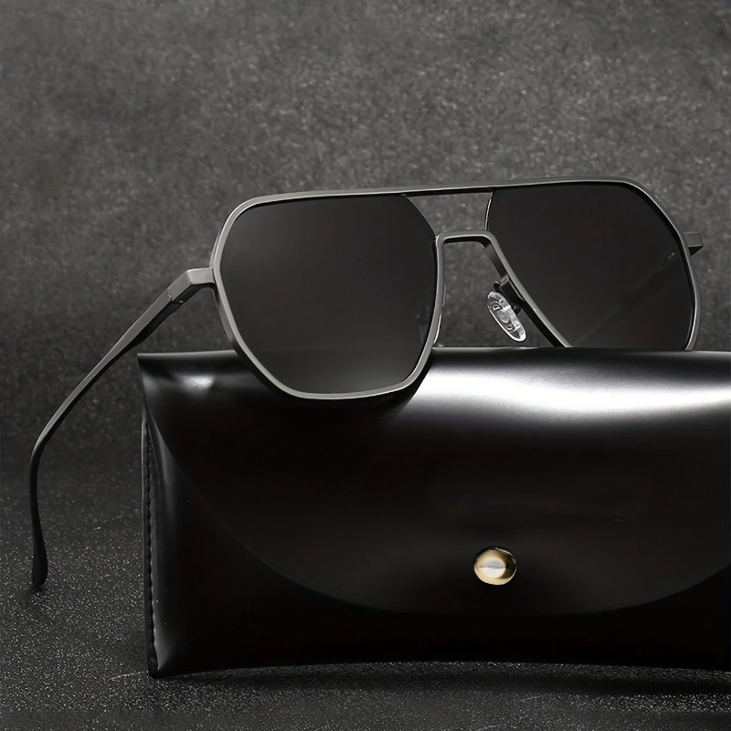 Vintage Fashion Streetwear - Vintage Polarisierte Sonnenbrille für Herren, Modische