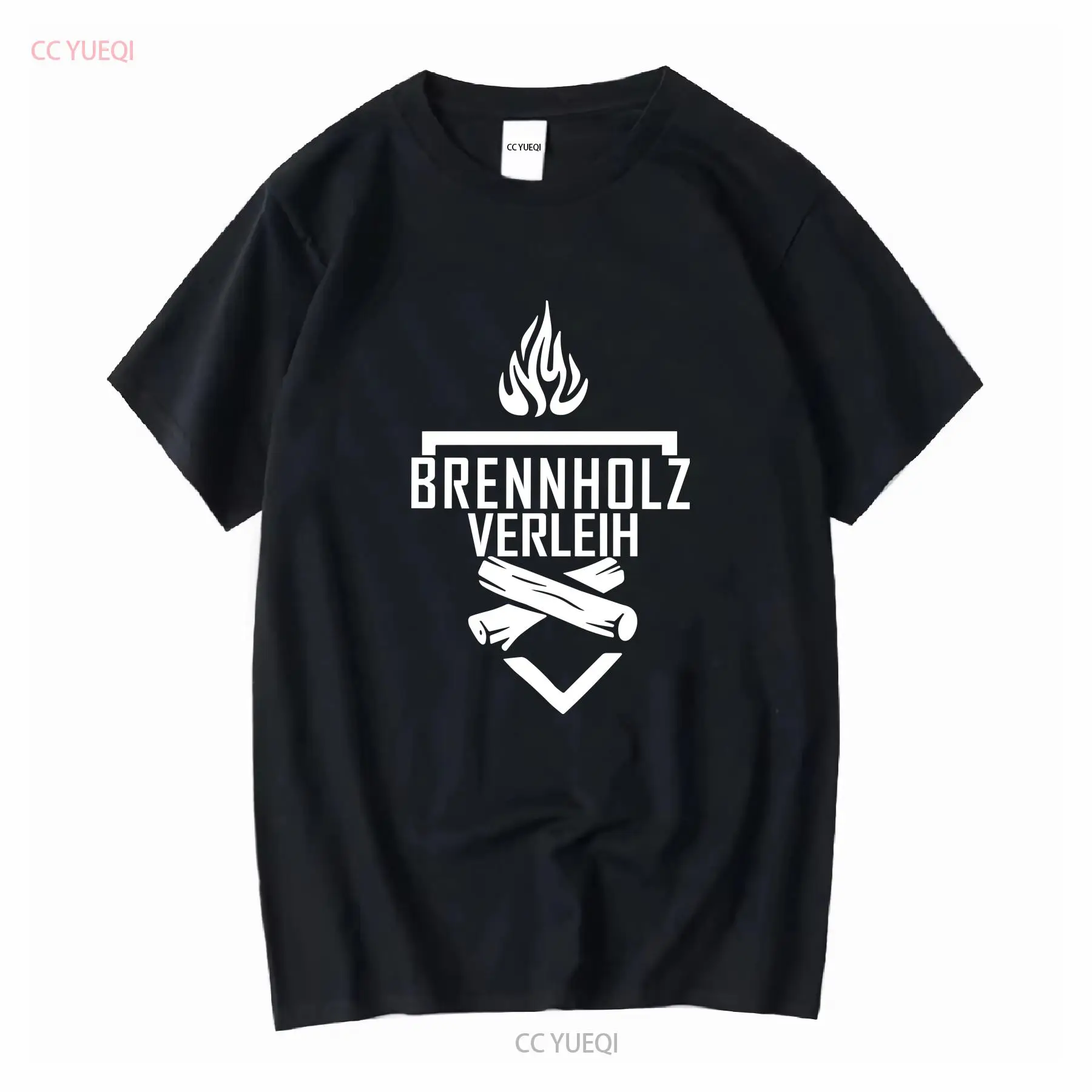 Vintage Fashion Rental - T-Shirt mit Aufschrift „FIREWOOD RENTAL“, lustige