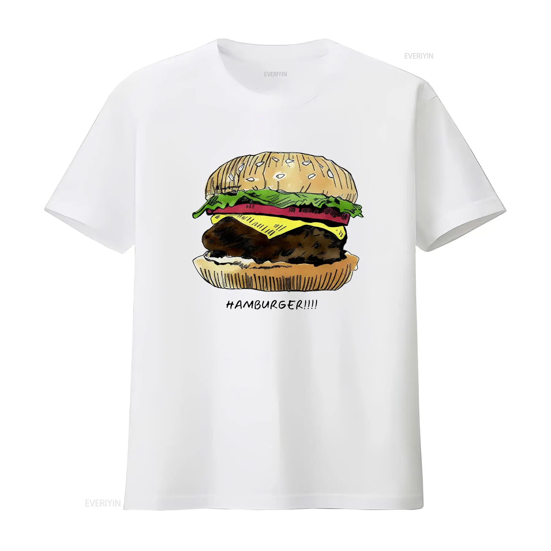 Vintage Fashion Community - Community Abed Themed Hamburger T-Shirt im