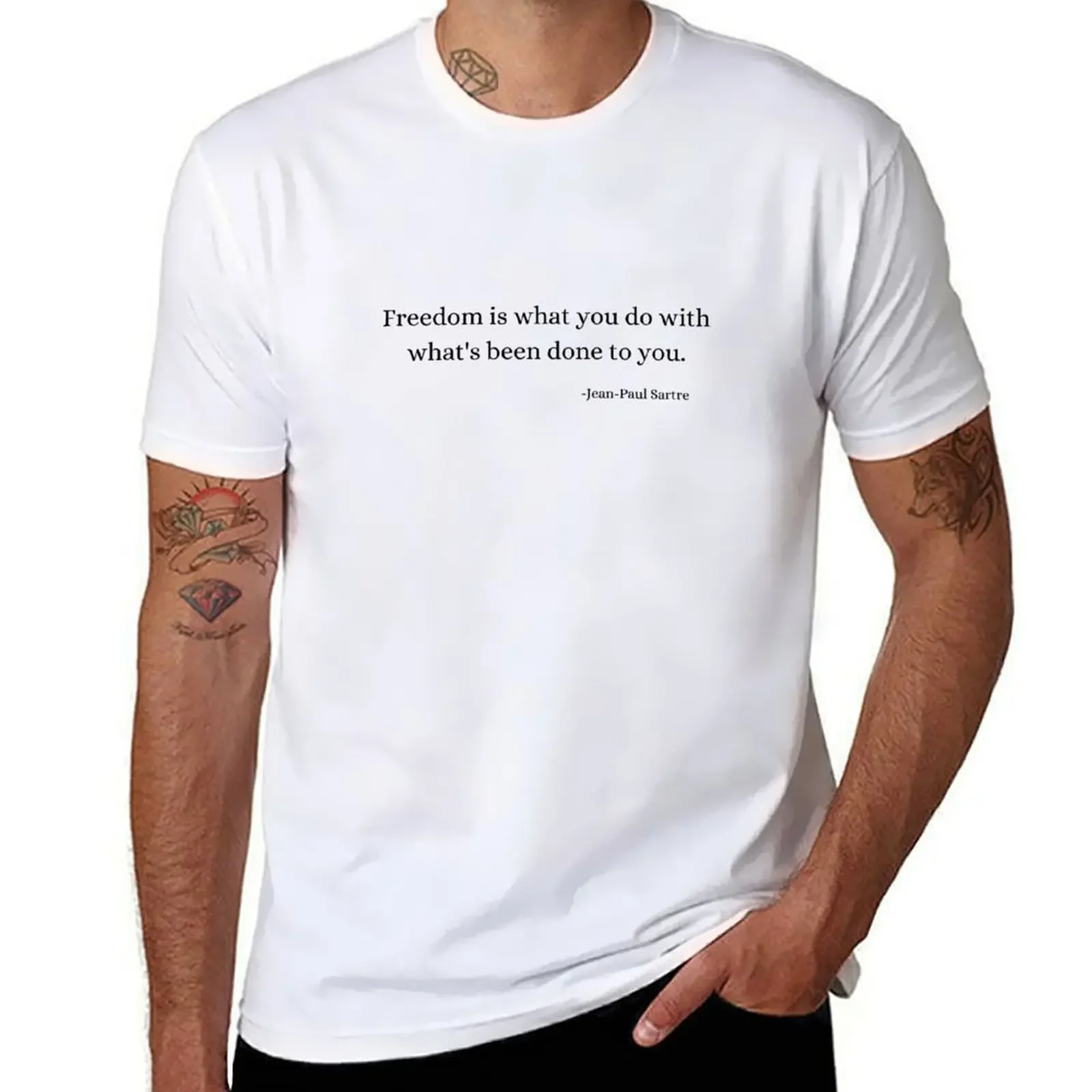 Vintage Fashion Quotes Short - Zitate der Geschichte Philosophie: Jean-Paul Sartre