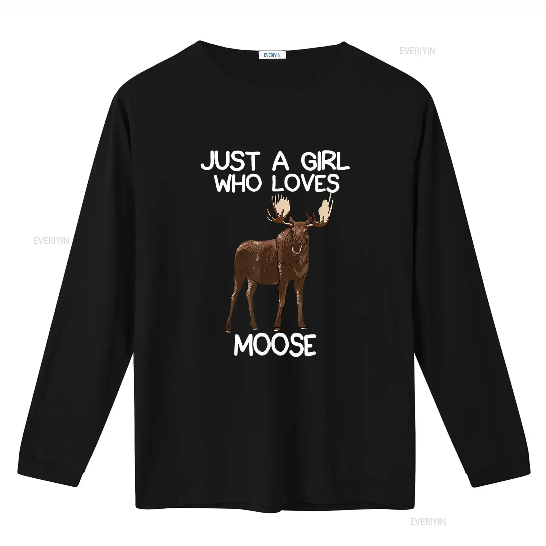 Just A Girl Who Loves Moose Fu – Vintage Fashion Quotes Short Bewertung und Preis