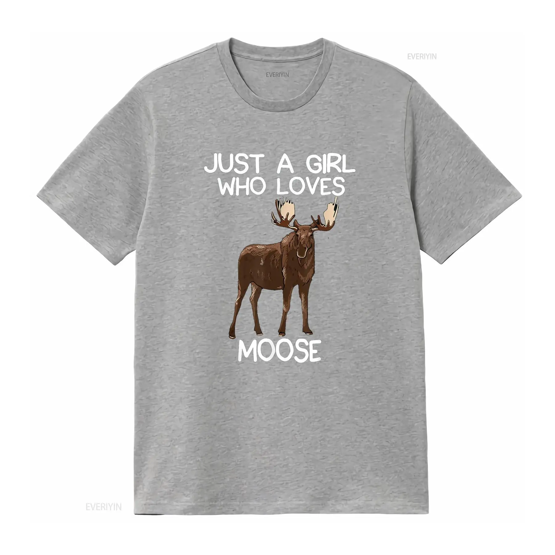 Just A Girl Who Loves Moose Fu – Vintage Fashion Quotes Short Bewertung und Preis