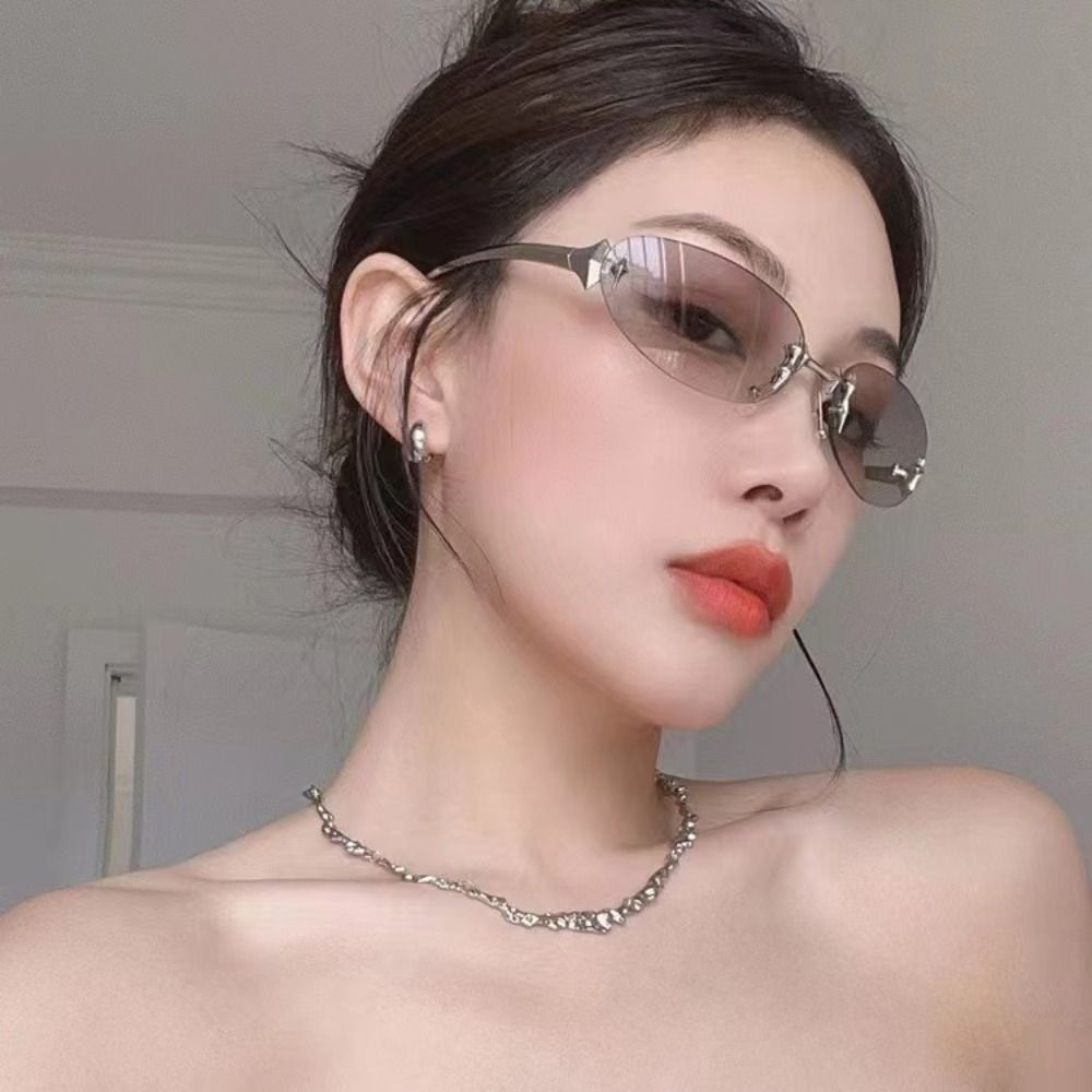 Rahmenlose Sonnenbrille im Y2K – Vintage Fashion Y2K Bewertung und Preis