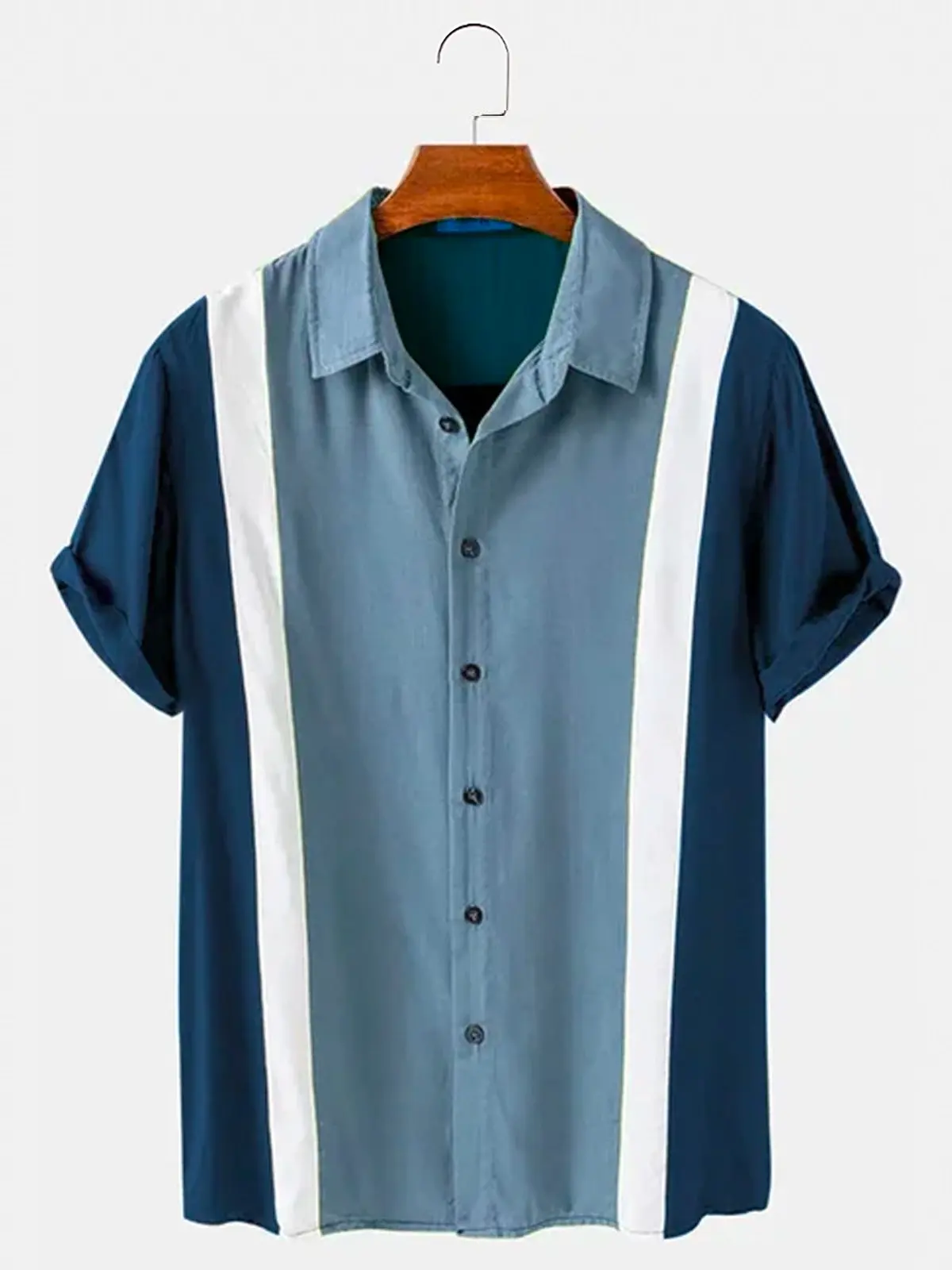 Herren Vintage 50er Jahre klas – Bowling Shirt Camp Bewertung und Preis