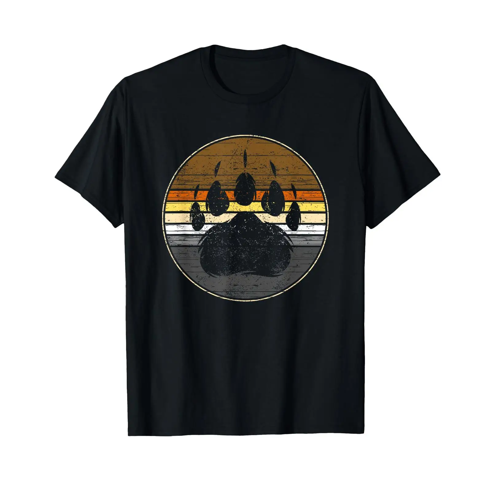 Herren-T-Shirt „Bear Paw Color – Vintage Fashion Community Bewertung und Preis