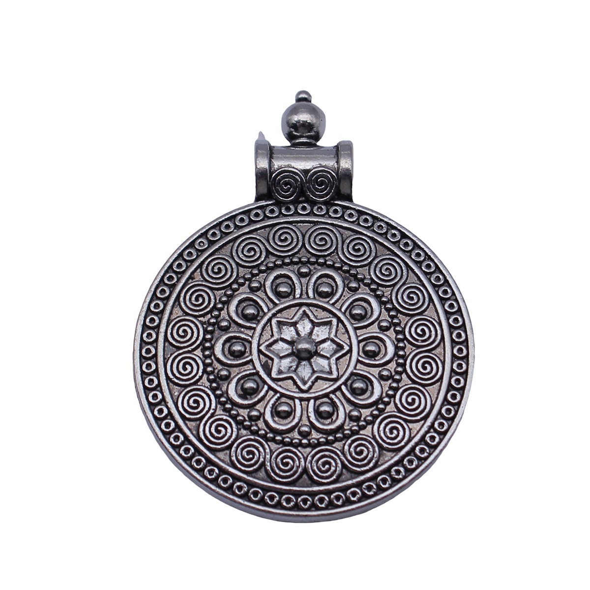 Boho Ethno-Mandala-Anhänger, B – Vintage Fashion Tumblr Bewertung und Preis
