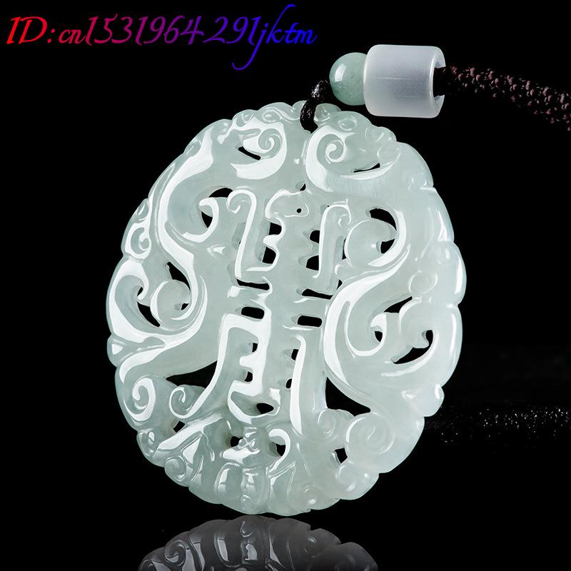 Burmesische Jadeit-Drachen-Anh – Vintage Fashion Necklace Bewertung und Preis