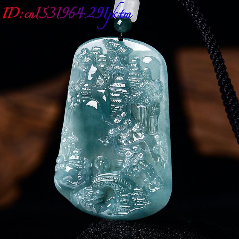 Natürliche burmesische Jadeit- – Vintage Fashion Necklace Bewertung und Preis