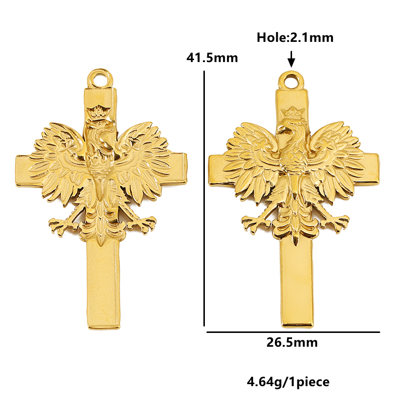5 Stück Edelstahl Retro-Kreuz  – Vintage Fashion Necklace Bewertung und Preis