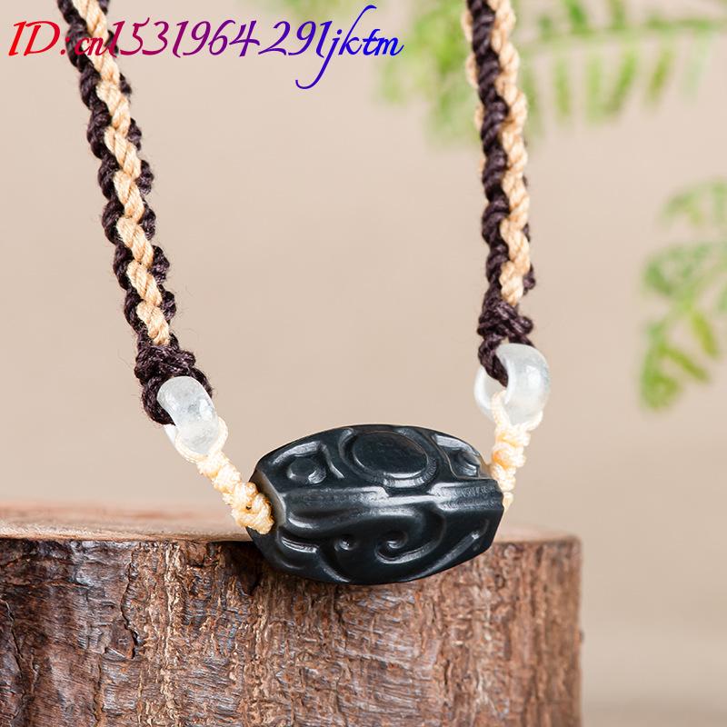 Halskette mit geschnitztem Per – Vintage Fashion Necklace Bewertung und Preis