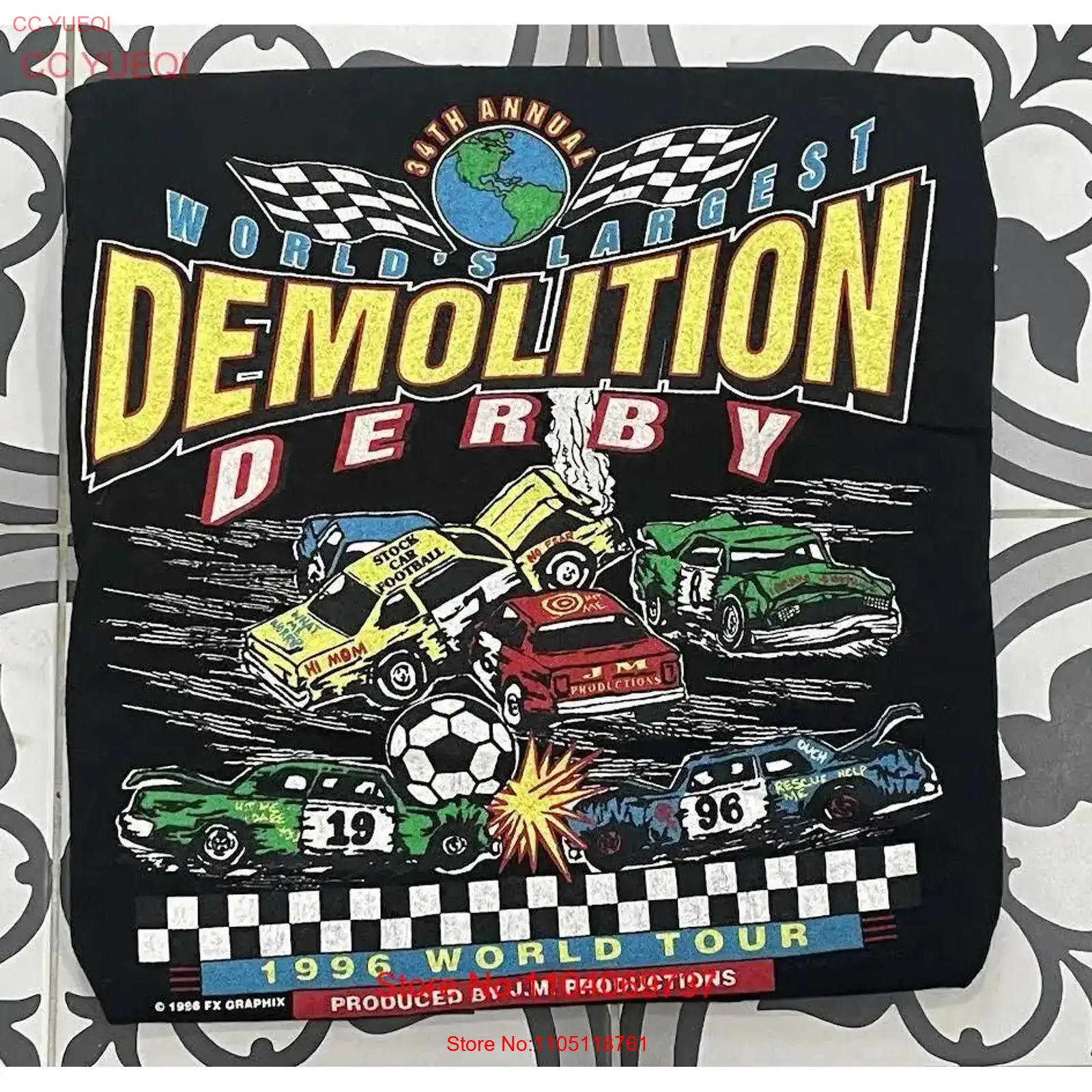 Vintage Stock Car Demolition D – Vintage Fashion World Bewertung und Preis