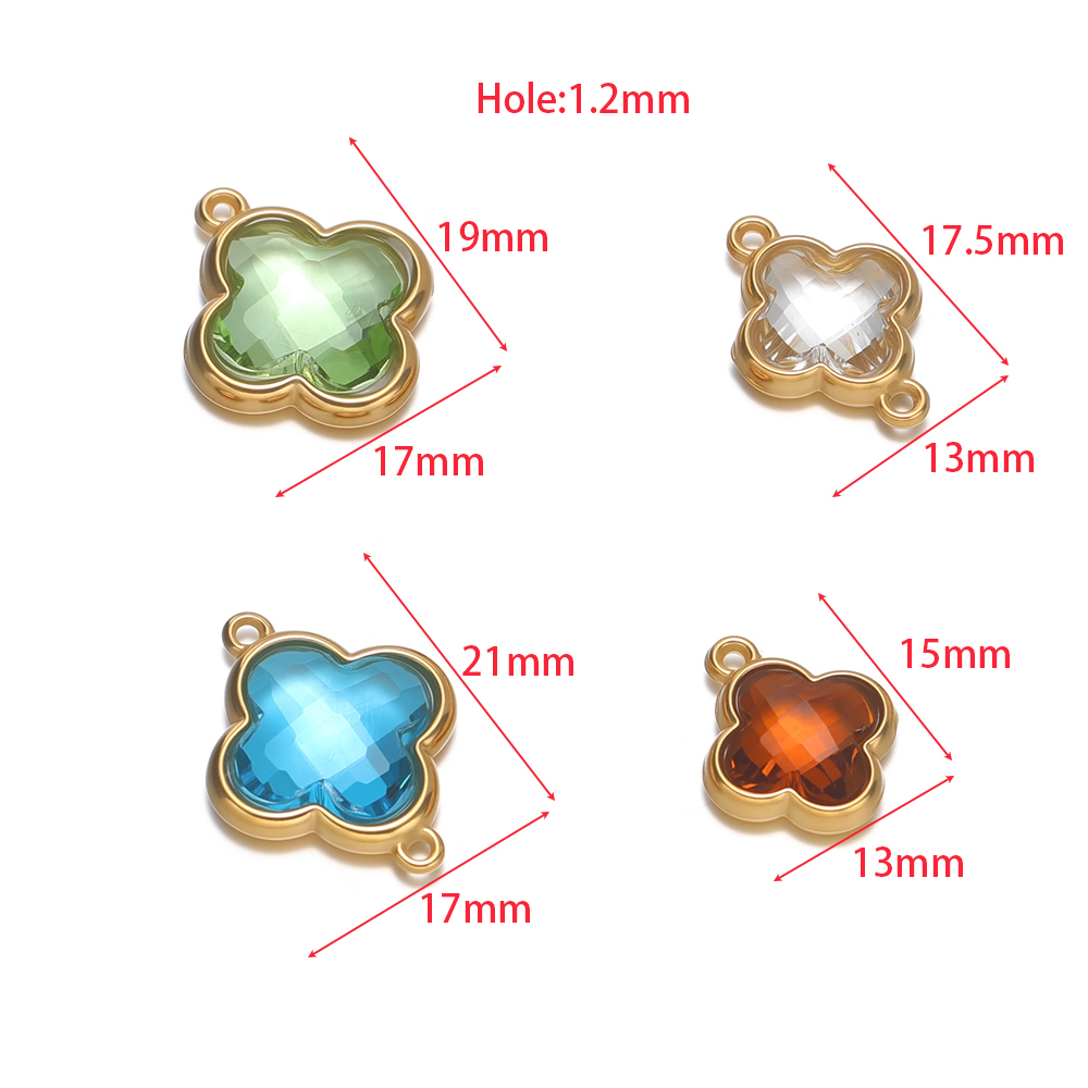 5 Stück Edelstahl Vierblättrig – Vintage Fashion Necklace Bewertung und Preis