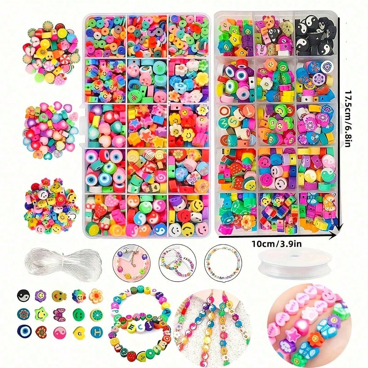 1450/1200/250 Stück Polymer Cl – Vintage Fashion Necklace Bewertung und Preis