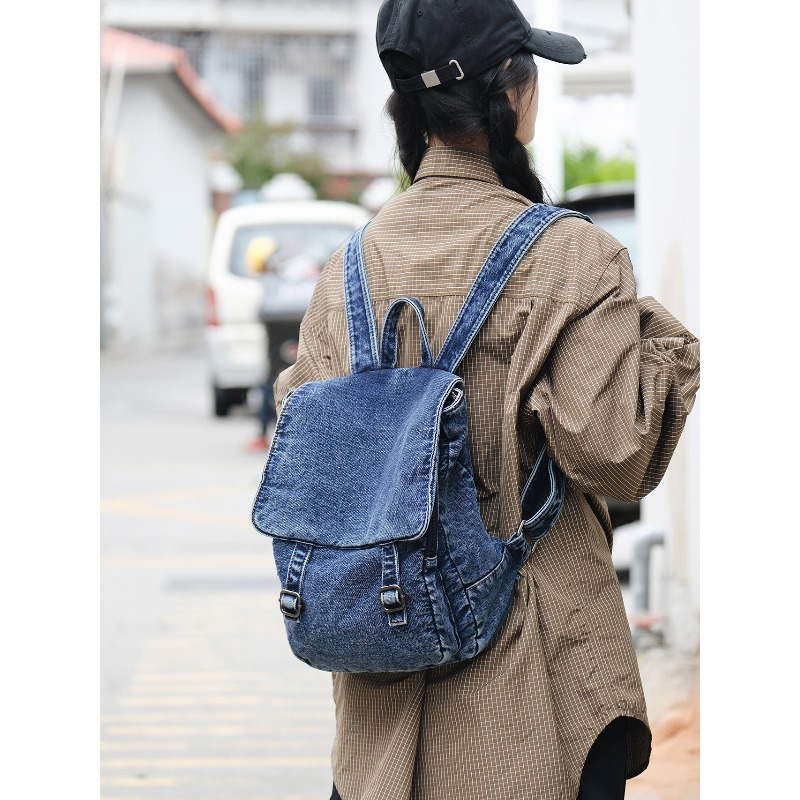 Vintage Denim-Rucksack für Dam – Vintage Fashion Books Bewertung und Preis