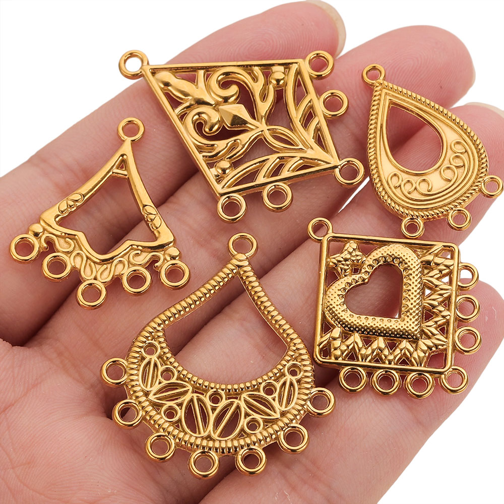 5 Stück Edelstahl-Ohrringverbi – Vintage Fashion Necklace Bewertung und Preis