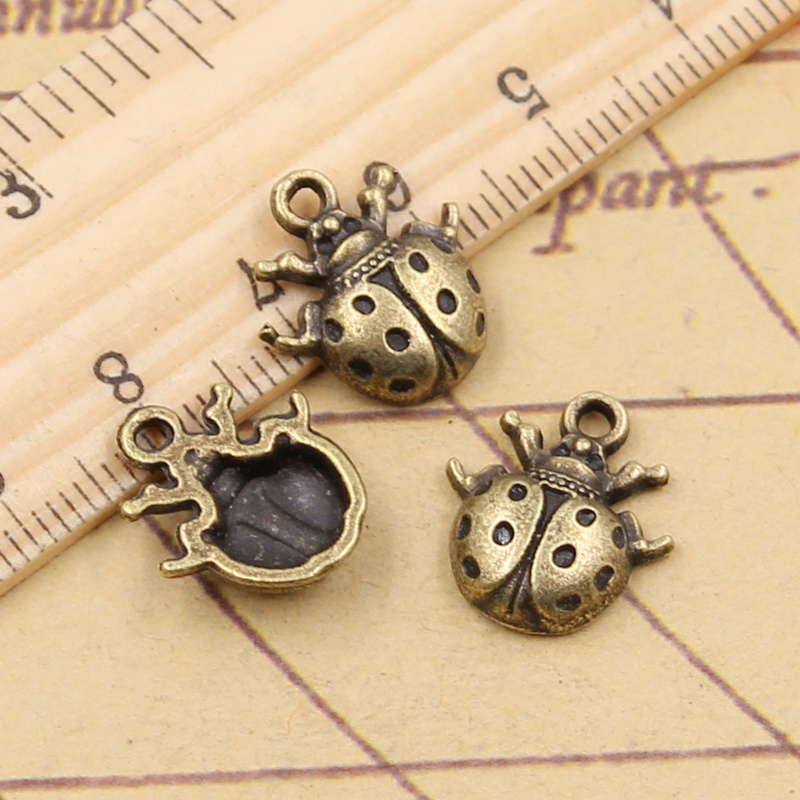 20pcs Charms Marienkäfer Bug 1 – Vintage Fashion Bug Bewertung und Preis