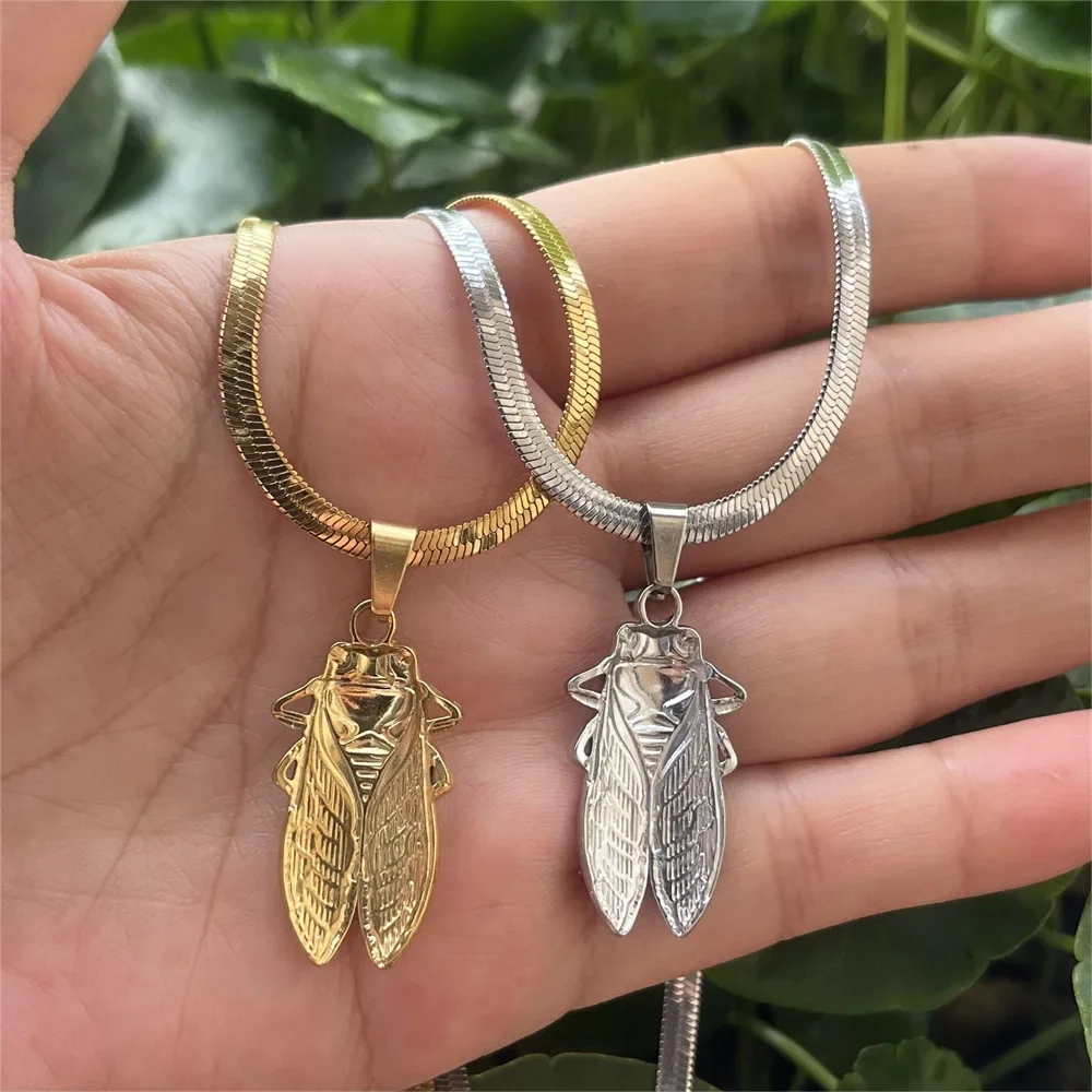 Edelstahl große Zikade antike  – Vintage Fashion Bug Bewertung und Preis