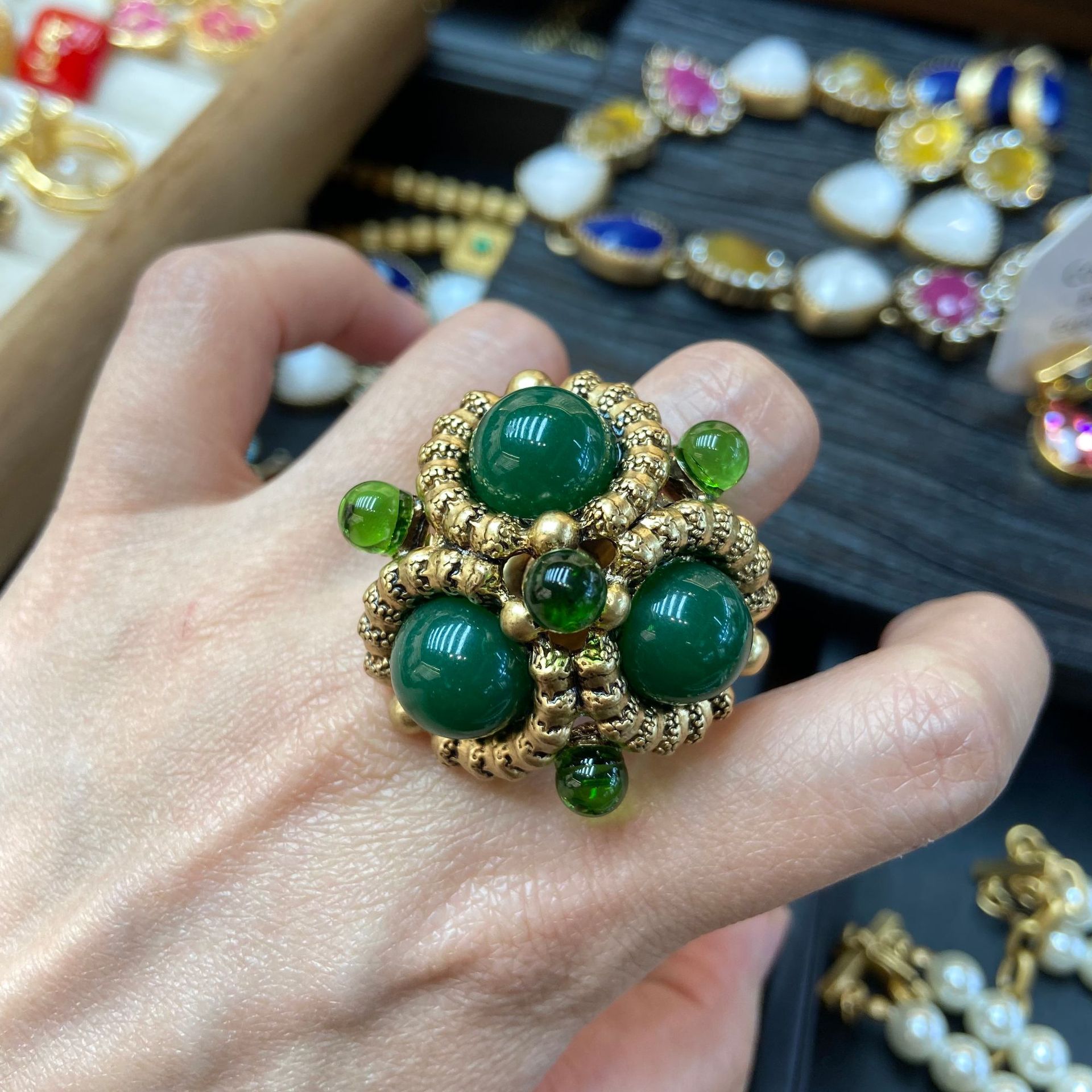 2025, Laternen-Achat-Ohrringe  – Vintage Fashion Tiktok Bewertung und Preis