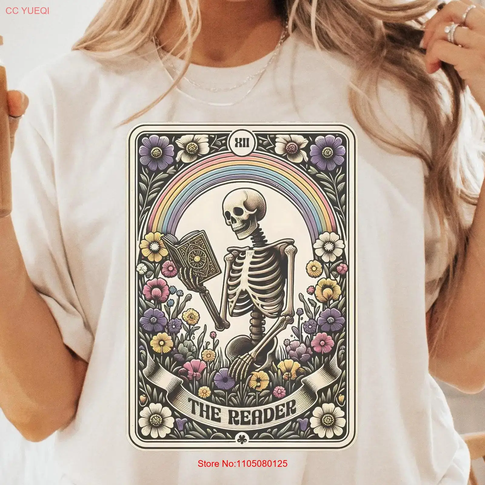 The Reader TaroT T-Shirt, Skel – Vintage Fashion Books Bewertung und Preis